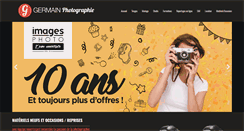 Desktop Screenshot of germainphoto.fr