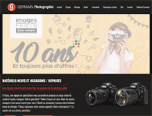 Tablet Screenshot of germainphoto.fr